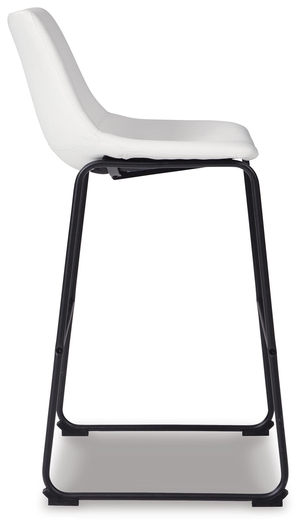 Draymont Pub Height Bar Stool in White
