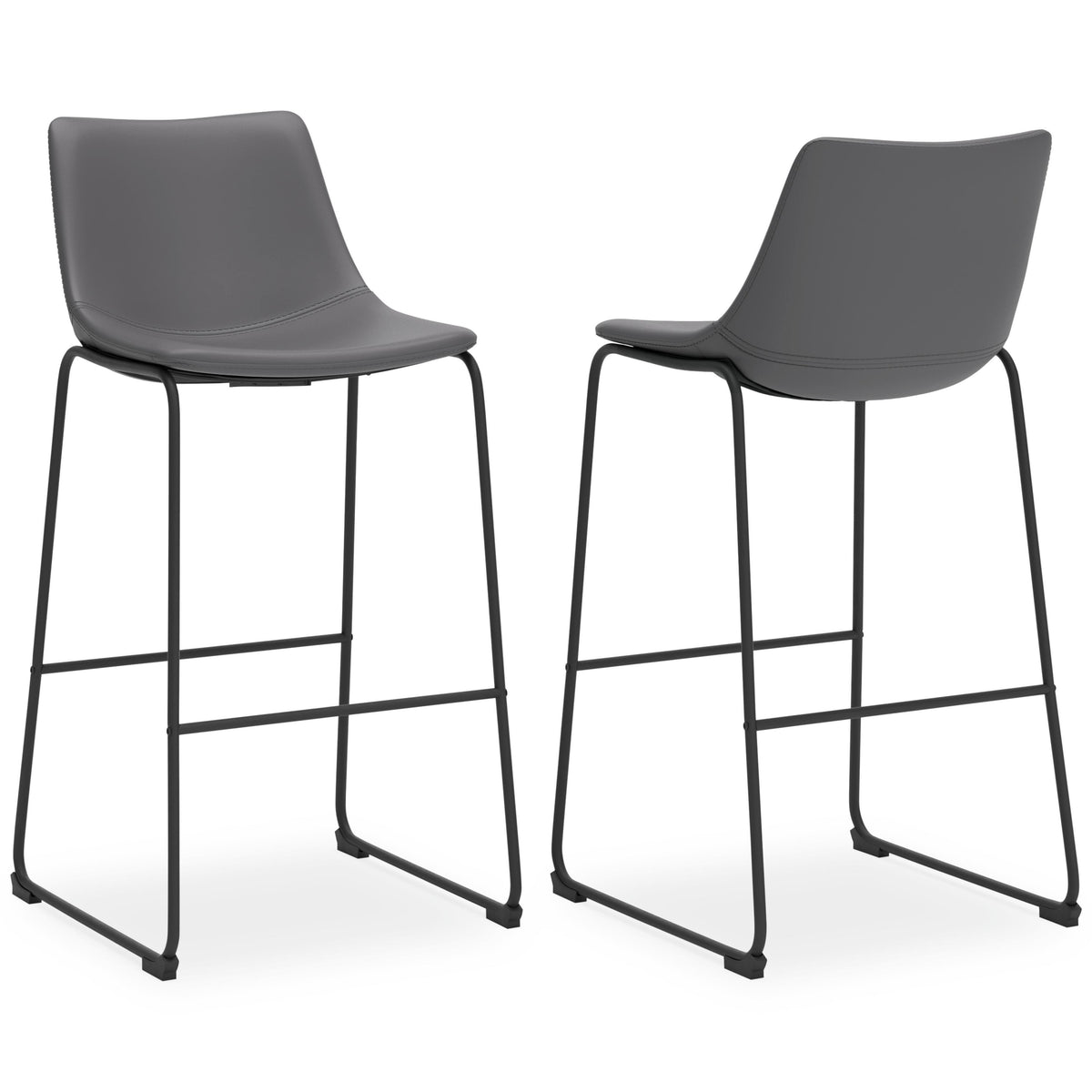 Draymont Pub Height Bar Stool in Gray