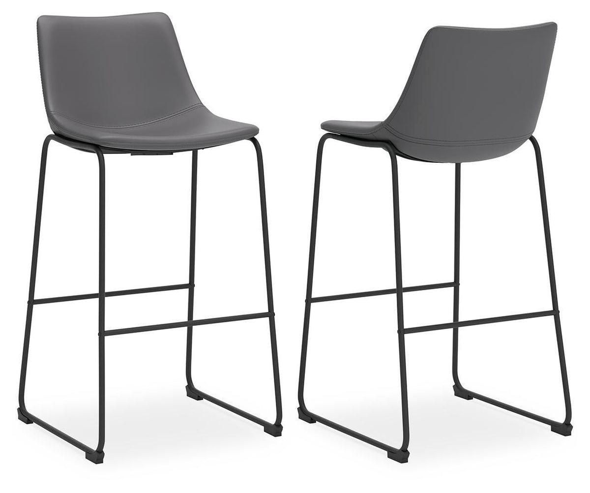 Draymont Pub Height Bar Stool in Gray
