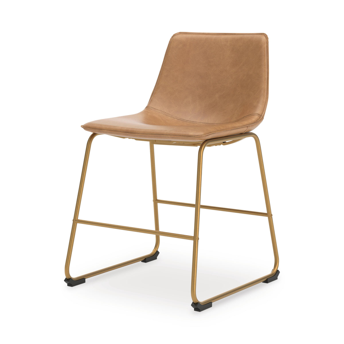 Amara Dining Chair in Toast/Gold