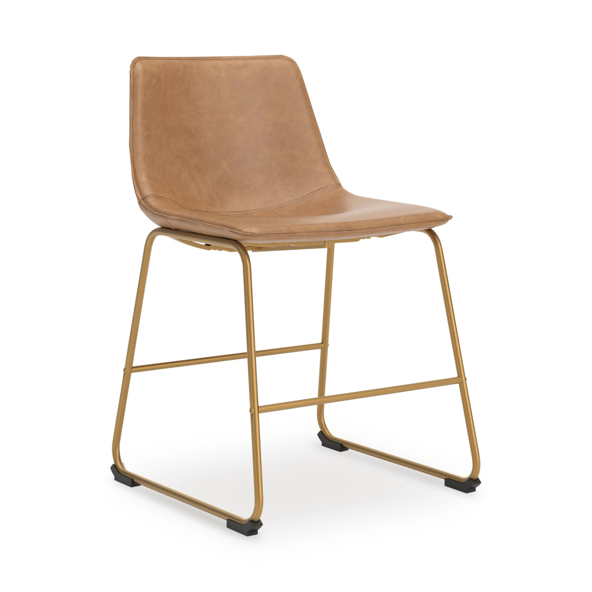 Amara Dining Chair in Toast/Gold