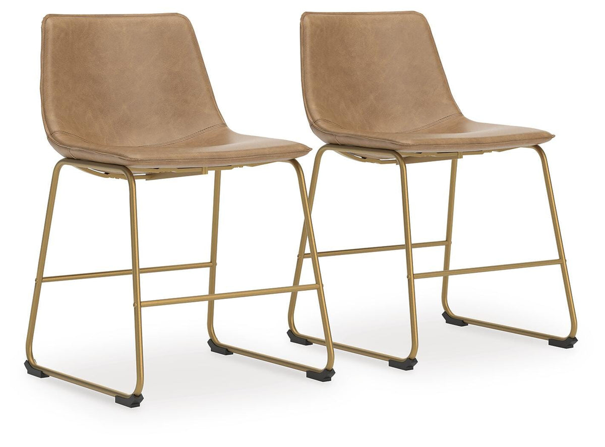 Amara Dining Chair in Toast/Gold