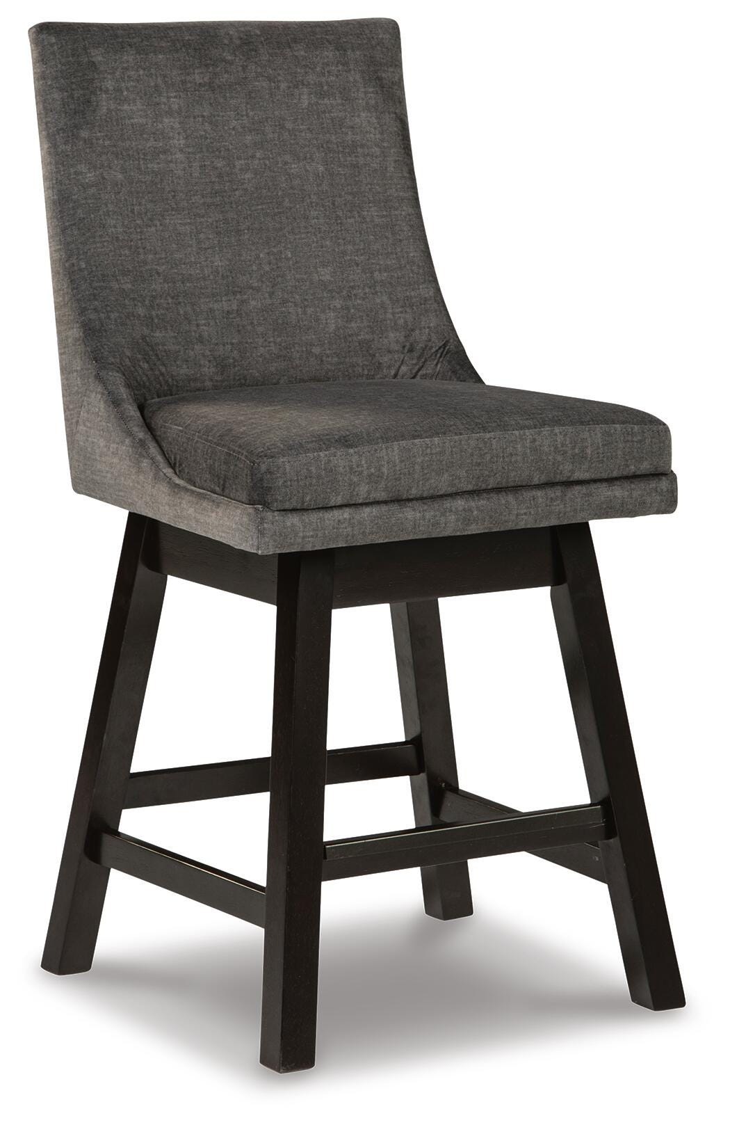 Larke Counter Height Bar Stool in Dark Gray