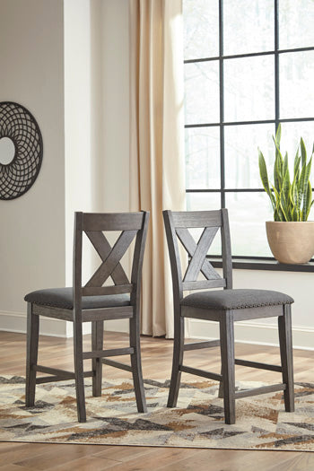 Cassio Counter Height Upholstered Bar Stool