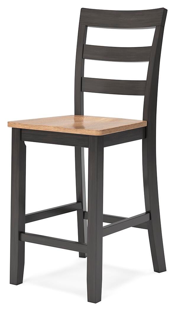 Windham Counter Height Barstool in Natural/Brown
