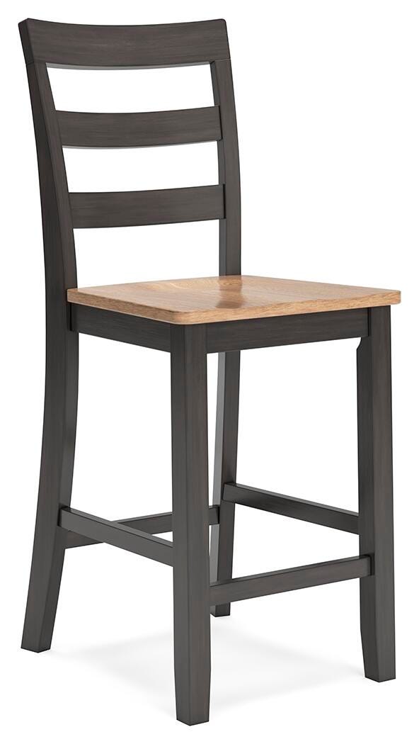 Windham Counter Height Barstool in Natural/Brown