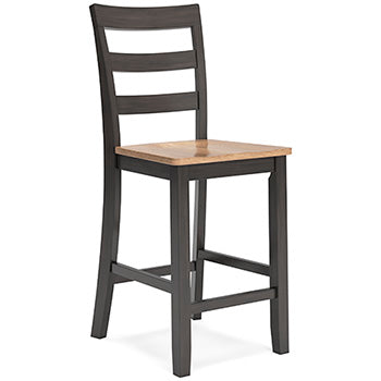 Windham Counter Height Barstool in Natural/Brown