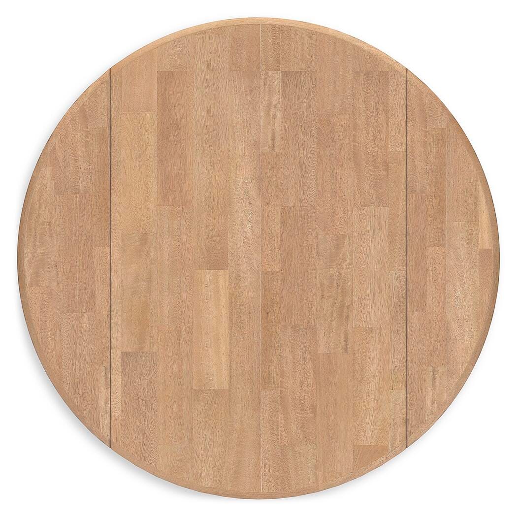 Windham Dining Drop Leaf Table in Natural/Brown