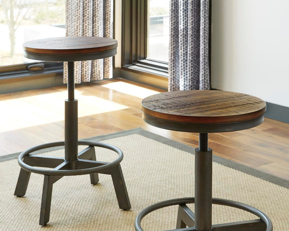 Riveter Counter Height Stool
