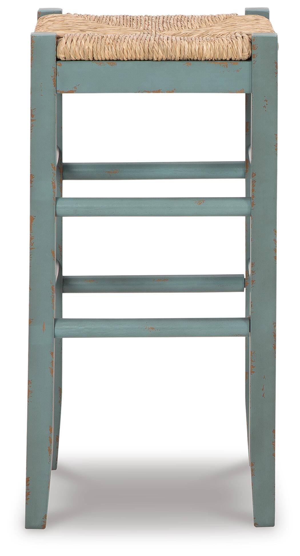 Fenn Bar Height Bar Stool in Teal