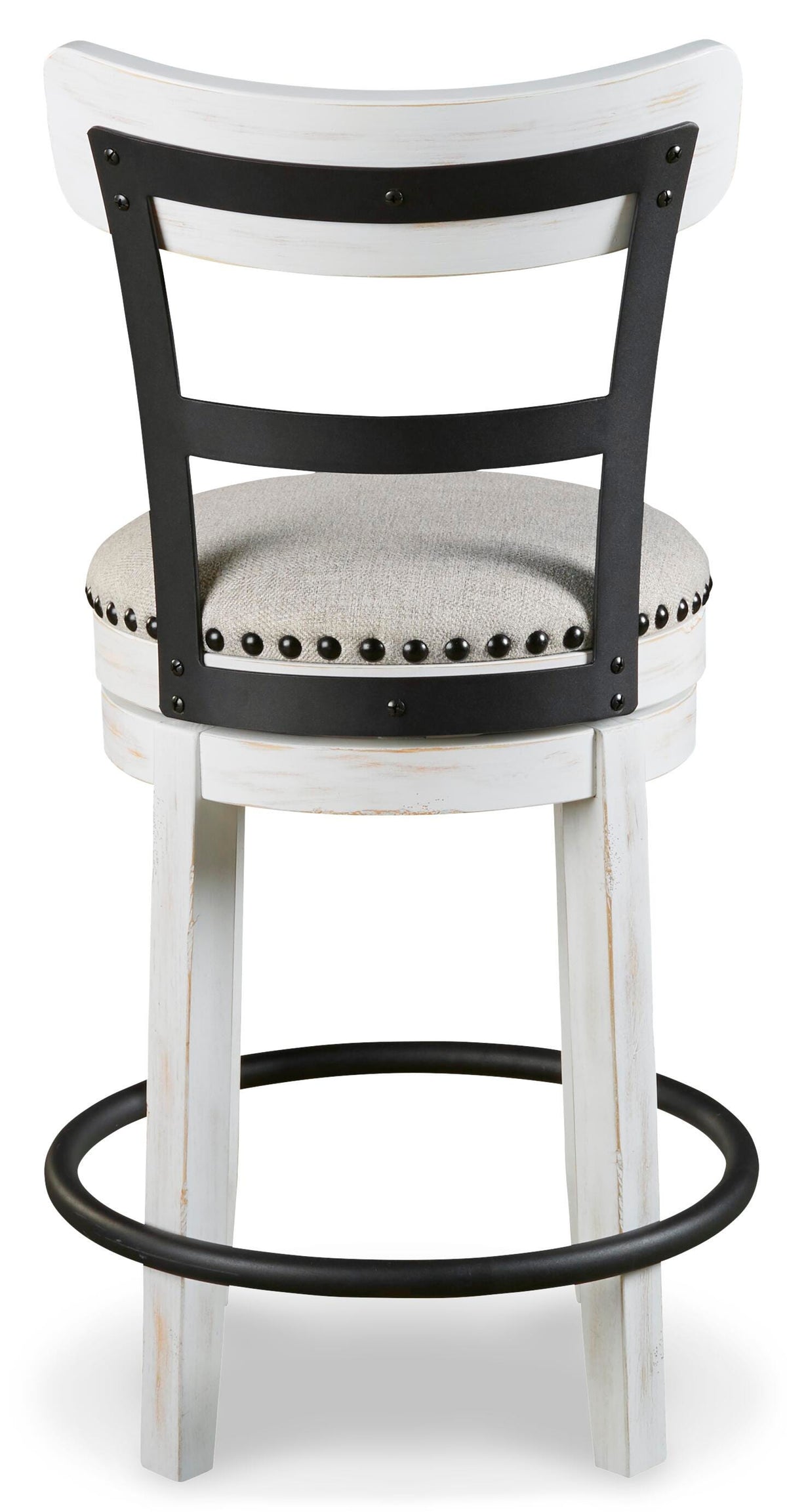 Denham Counter Height Bar Stool in White