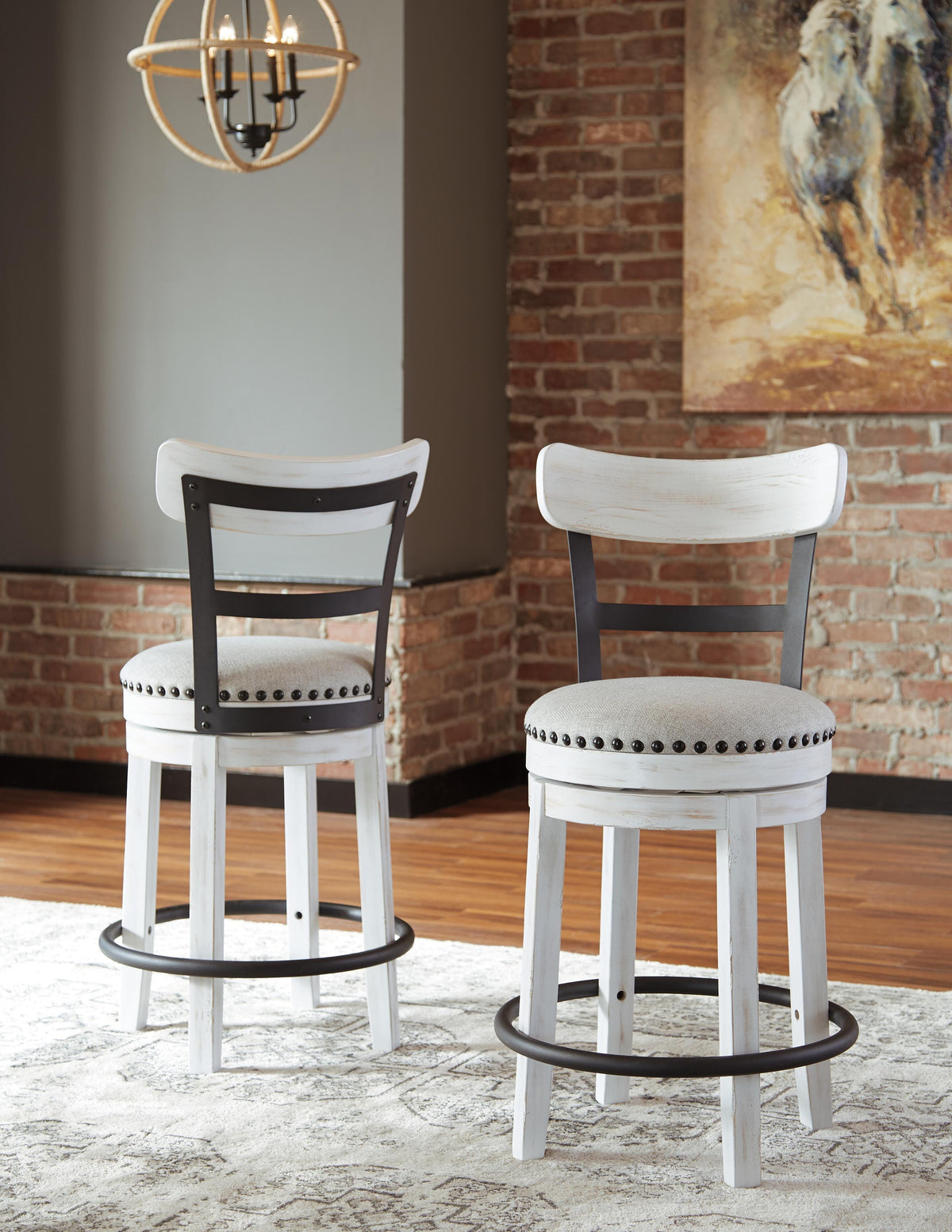 Denham Counter Height Dining Table and 4 Barstools in Default