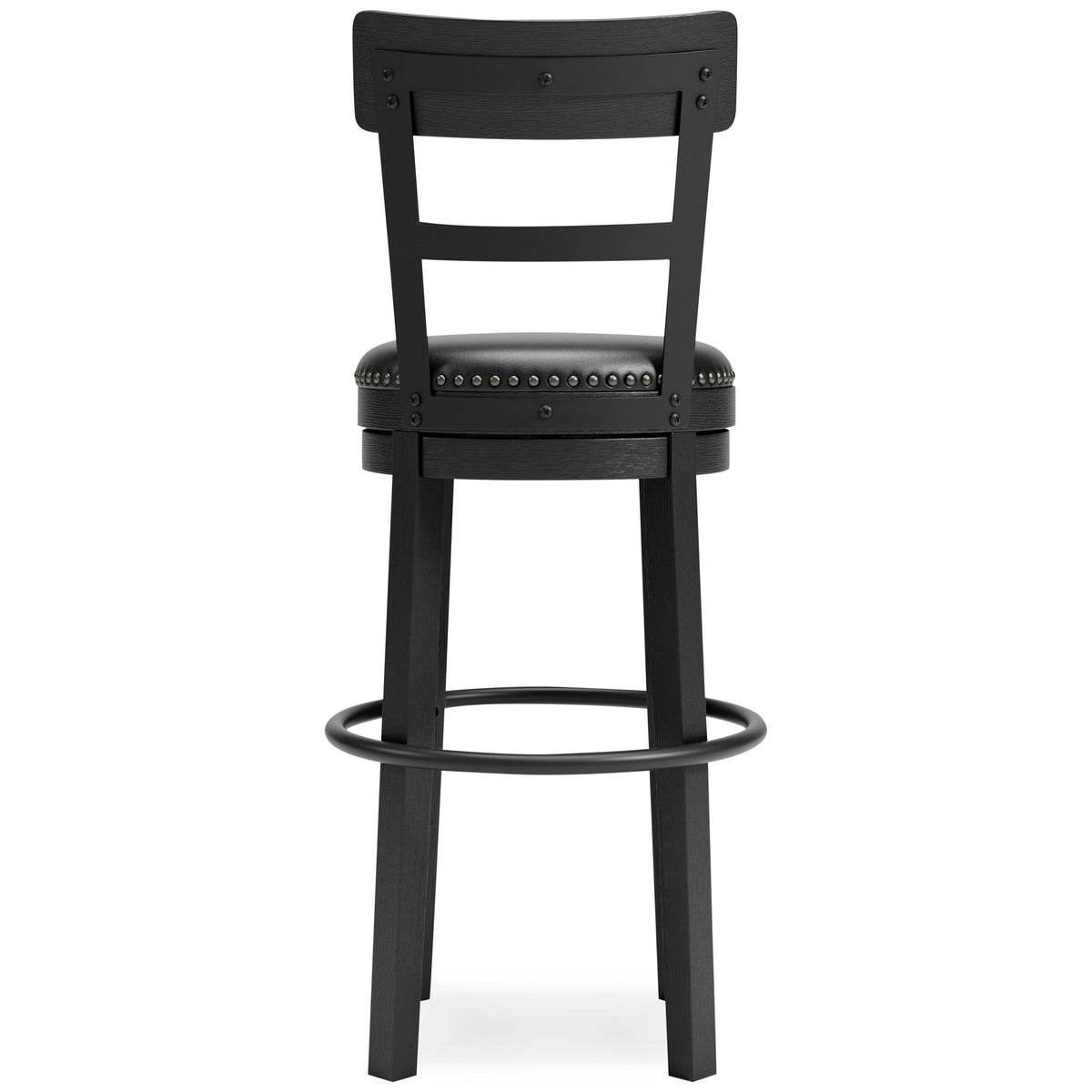 Denham Bar Height Bar Stool in Black