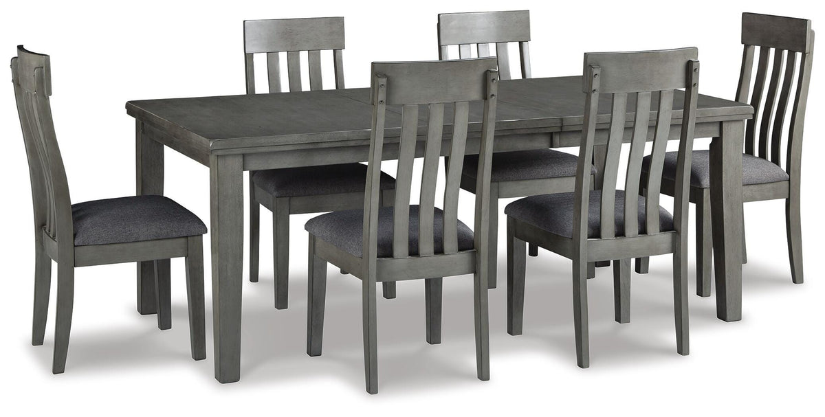 Lindor Extension Dining Table and 6 Chairs