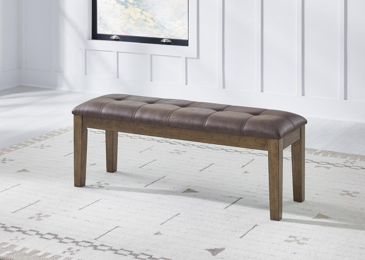 Fenwick Bay Extension Dining Table with 4 Chairs and Bench