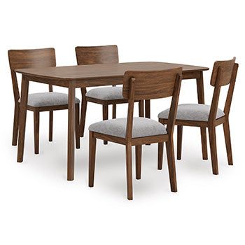 Roscoe Dining Table and 4 Chairs (Set of 5)