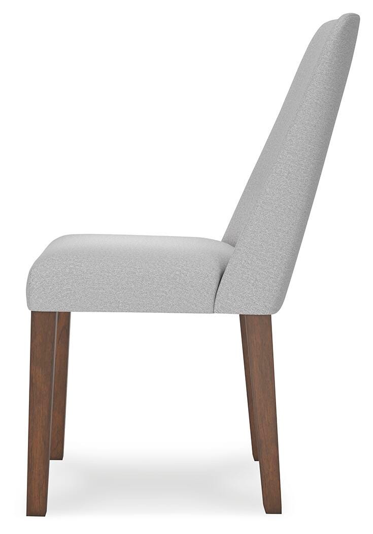 Roscoe Dining Chair in Gray/Brown