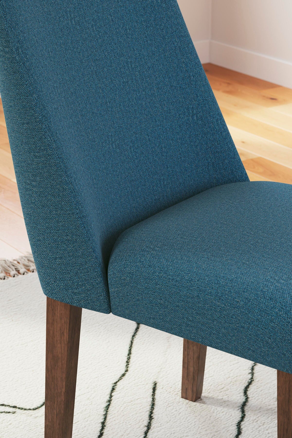 Roscoe Dining Chair (Set of 2) in Blue/Brown