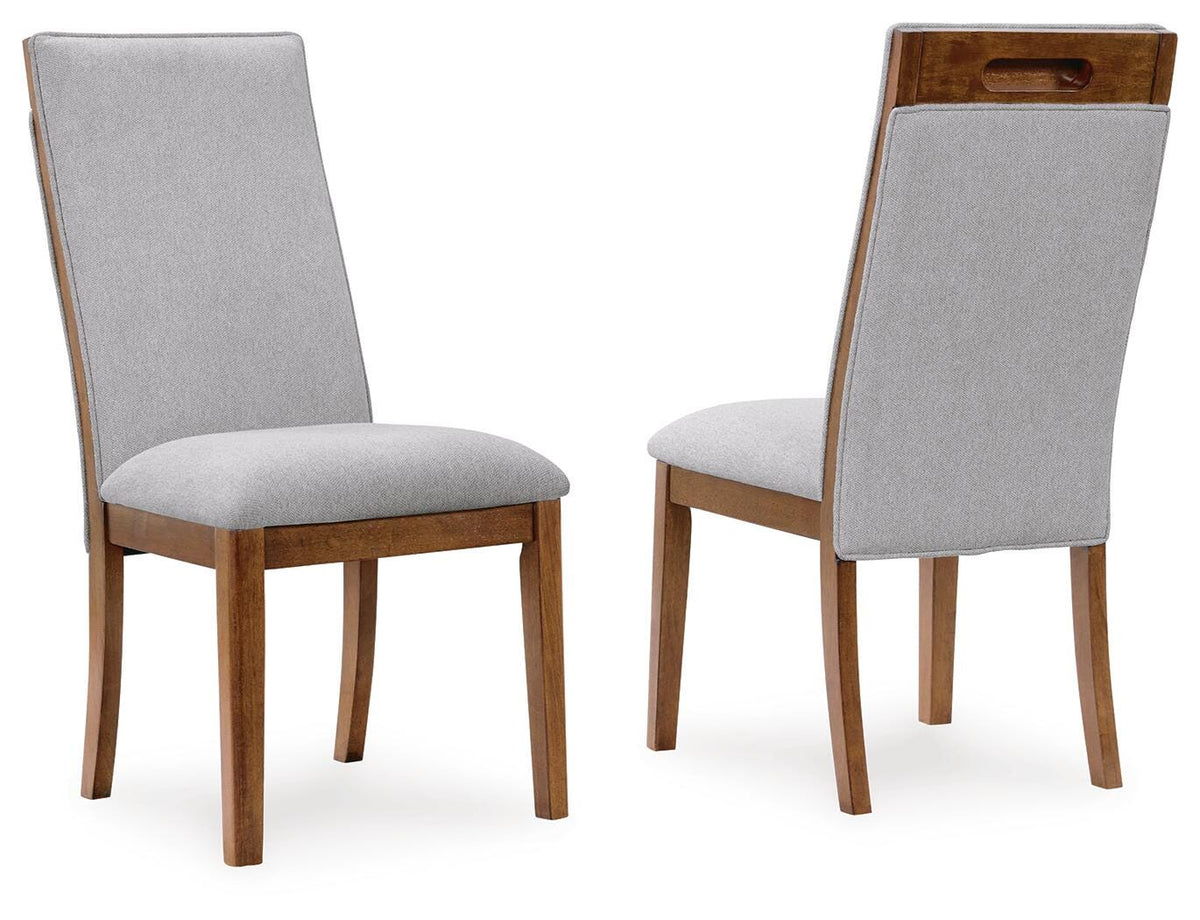 Roscoe Dining Chair in Beige/Brown