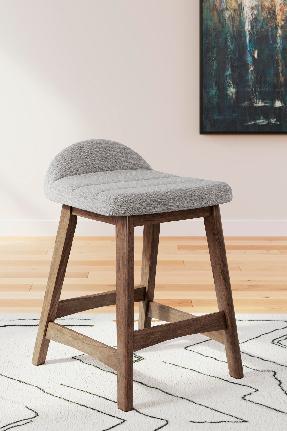 Roscoe Counter Height Dining Table and 4 Barstools