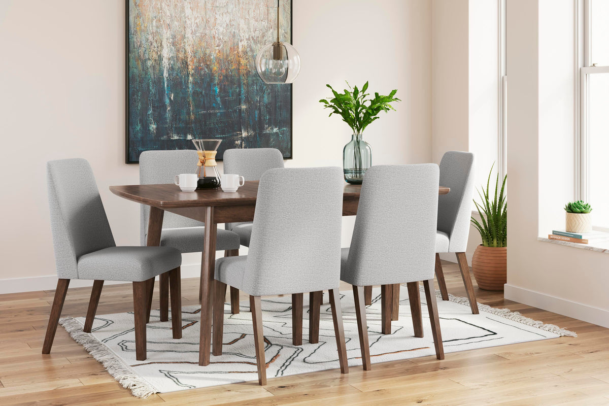 Roscoe Extension Dining Table and 6 Chairs X