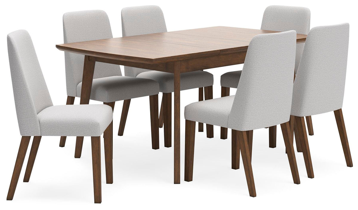 Roscoe Extension Dining Table and 6 Chairs X