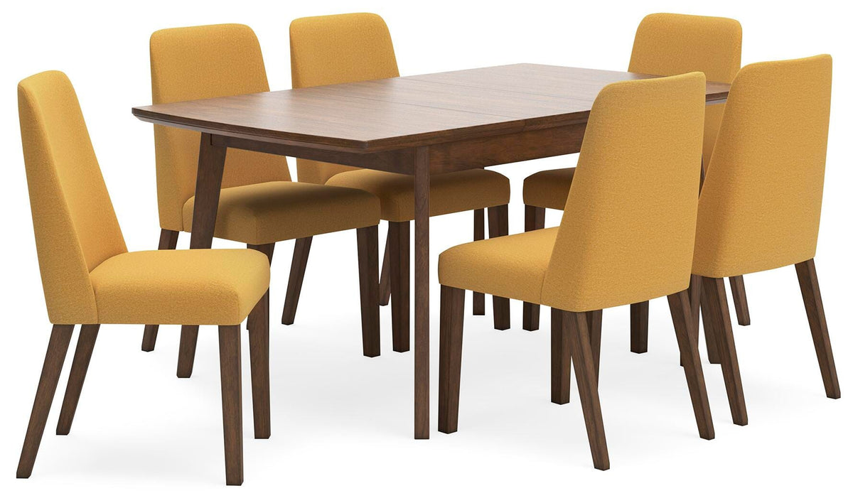 Roscoe Extension Dining Table and 6 Chairs VII