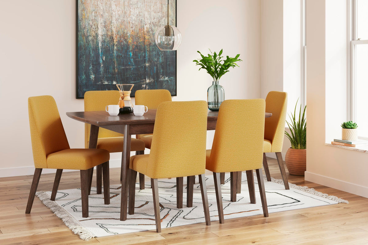 Roscoe Extension Dining Table and 6 Chairs VII