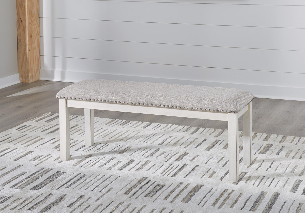 Hadley Dining Table with 4 Chairs and Bench