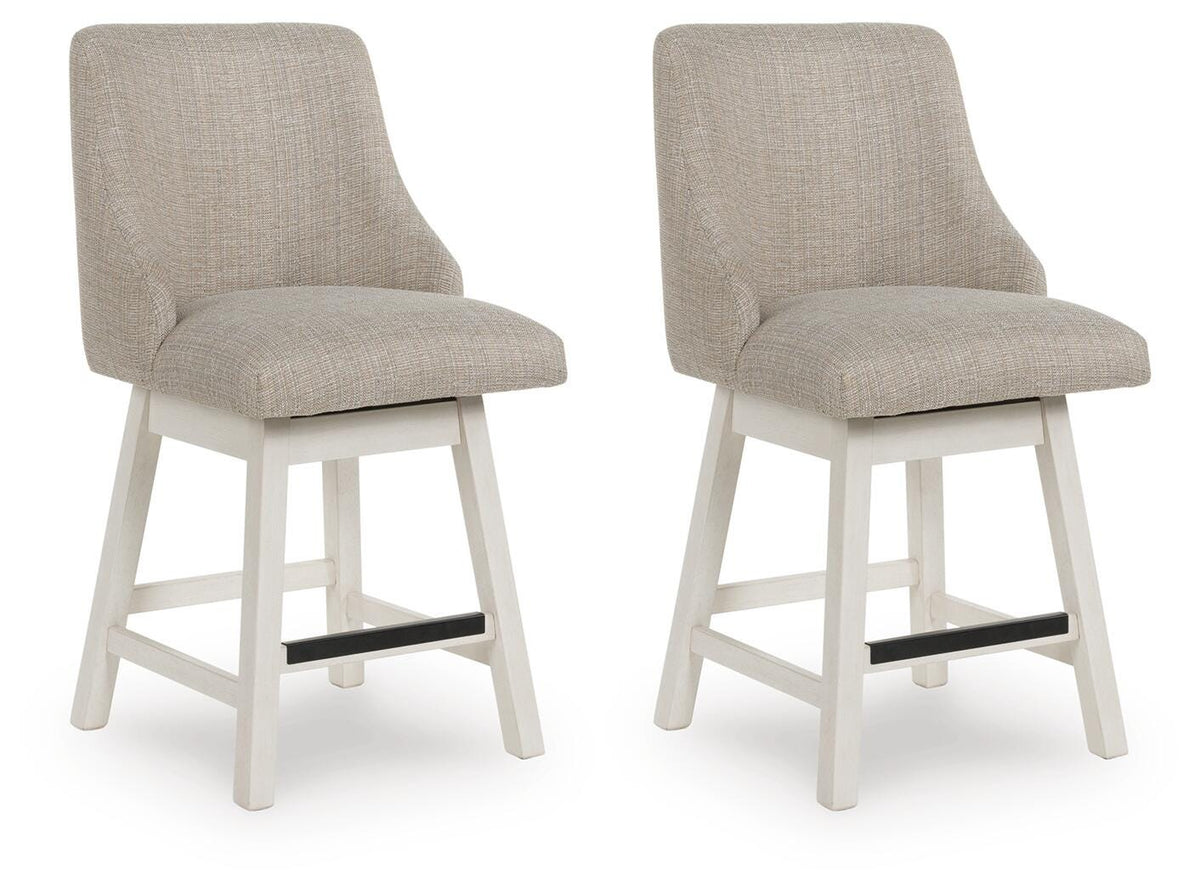 Hadley Counter Height Barstool Fabric II