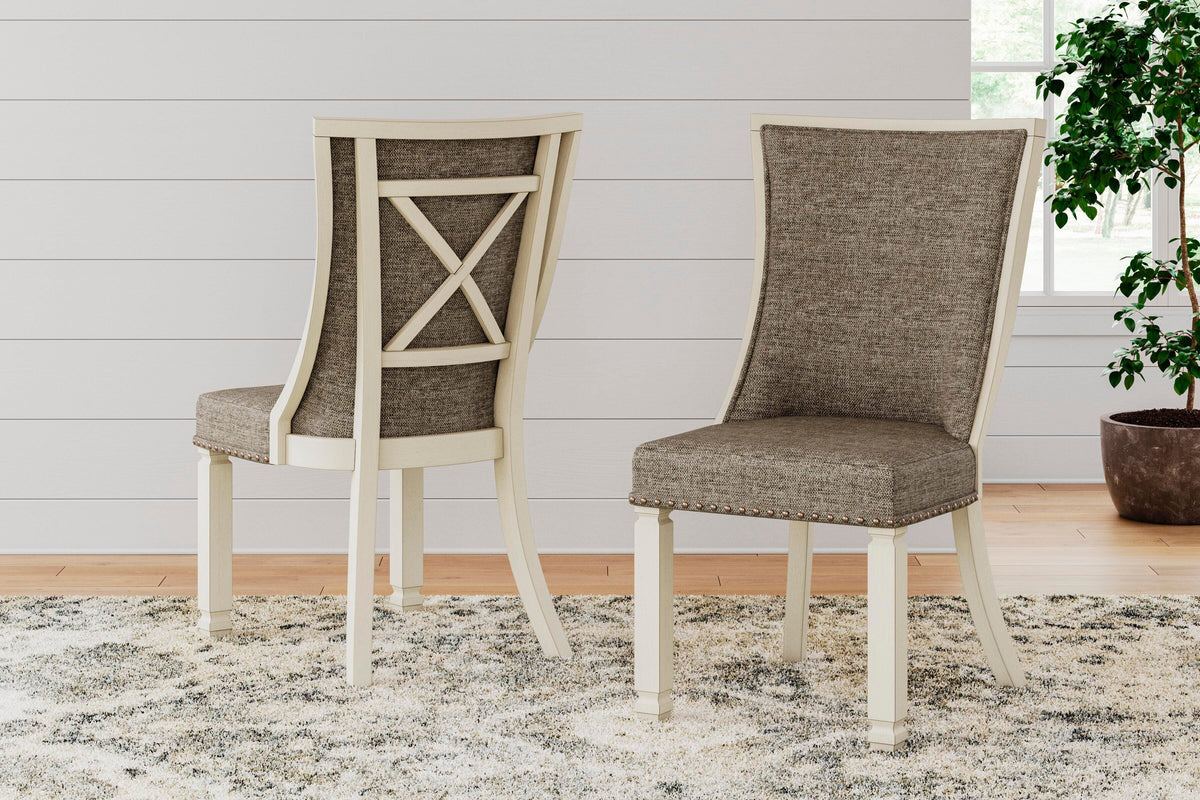 Hartwell Dining Table and 6 Chairs with Server