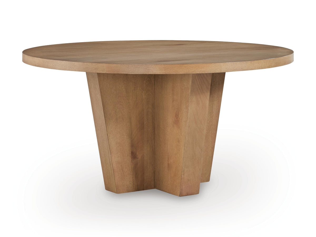 Wexford Dining Table and 4 Chairs in Light Brown II