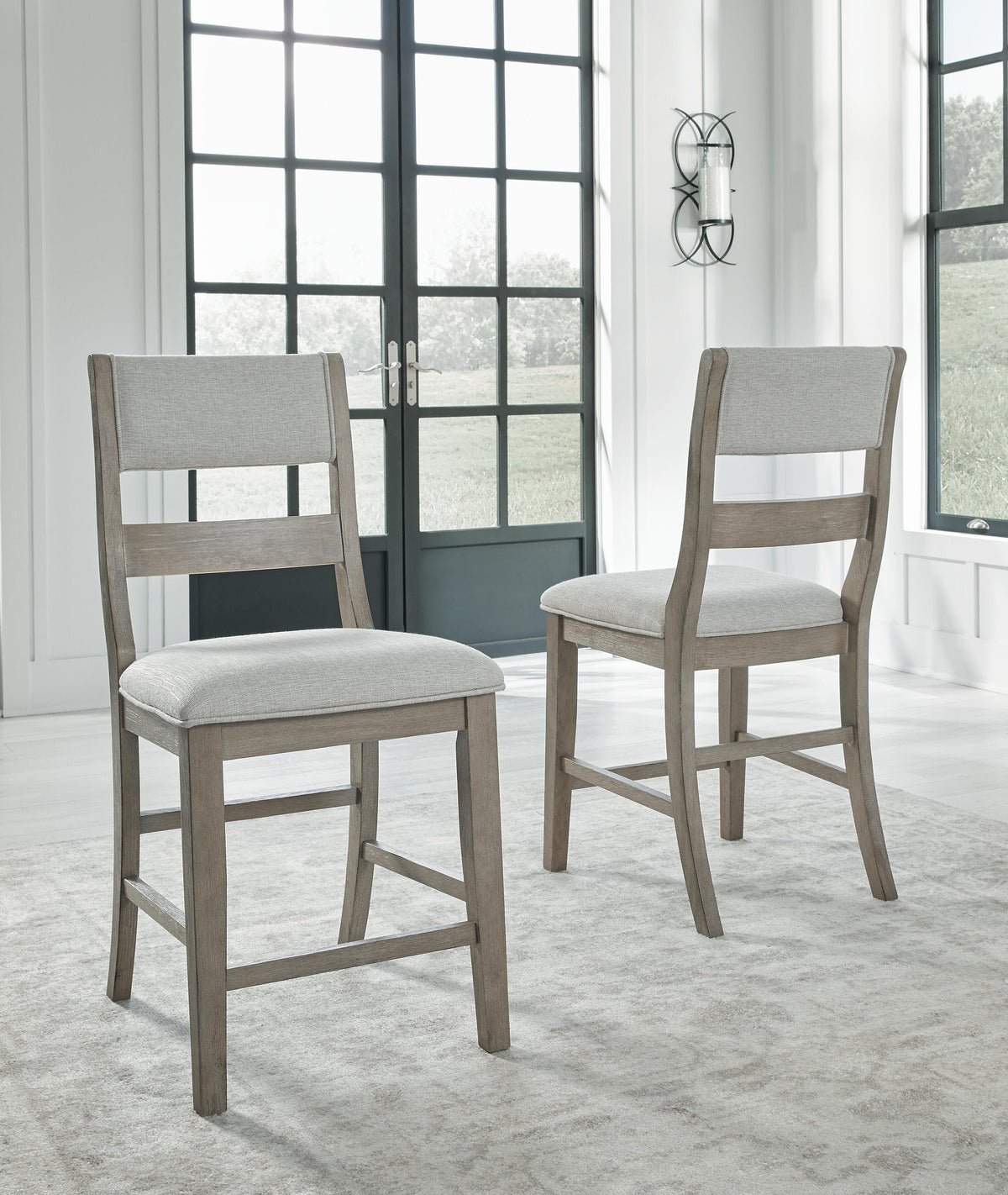 Merimbula Bay Counter Height Dining Table and 4 Barstools