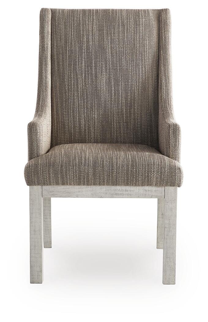 Millbrook Dining Chair (Set of 2) in White/Gray
