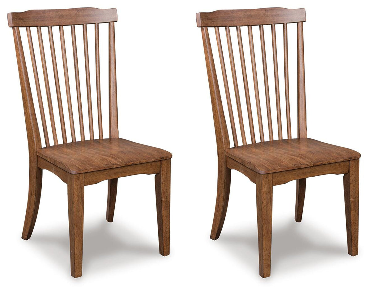 Ashcombe Dining Chair in Brown Wood Products and Other