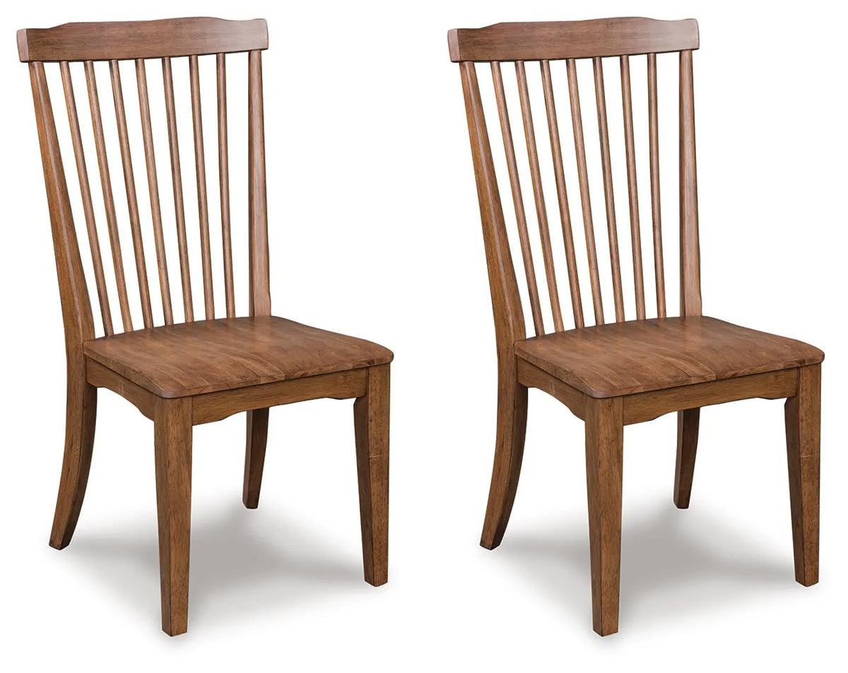 Hollis Dining Chair in Brown