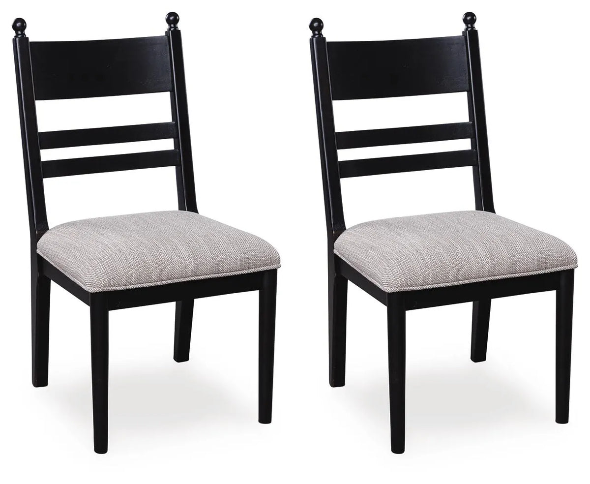 Hollis Dining Chair in Black III