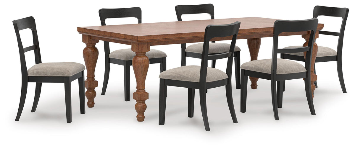 Ashcombe Dining Table and 6 Chairs VI