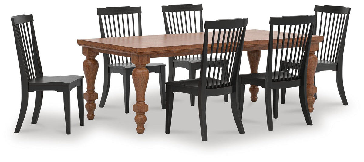Ashcombe Dining Table and 6 Chairs V
