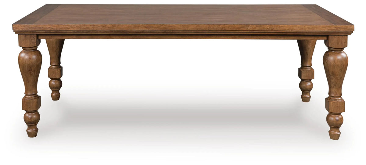 Hollis Dining Table in Brown