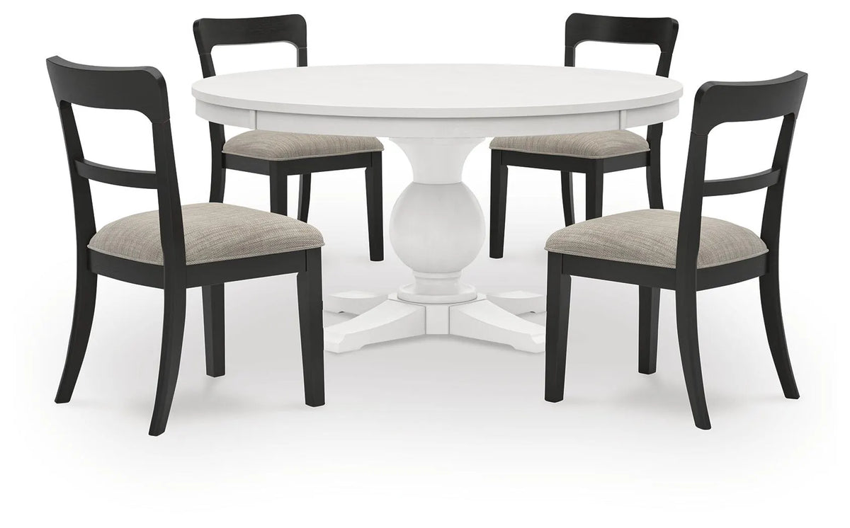 Hollis Dining Table and 4 Chairs