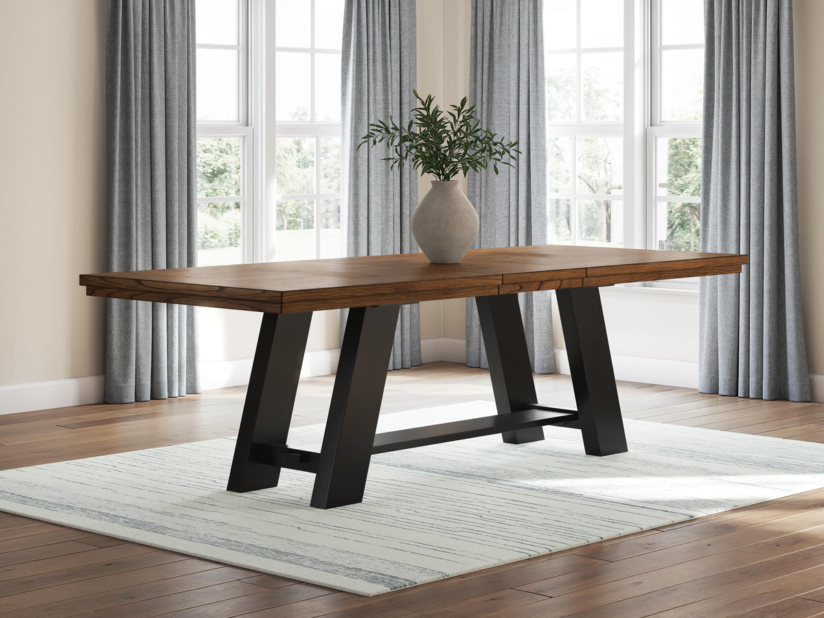 Ashcombe Extension Dining Table and 8 Chairs