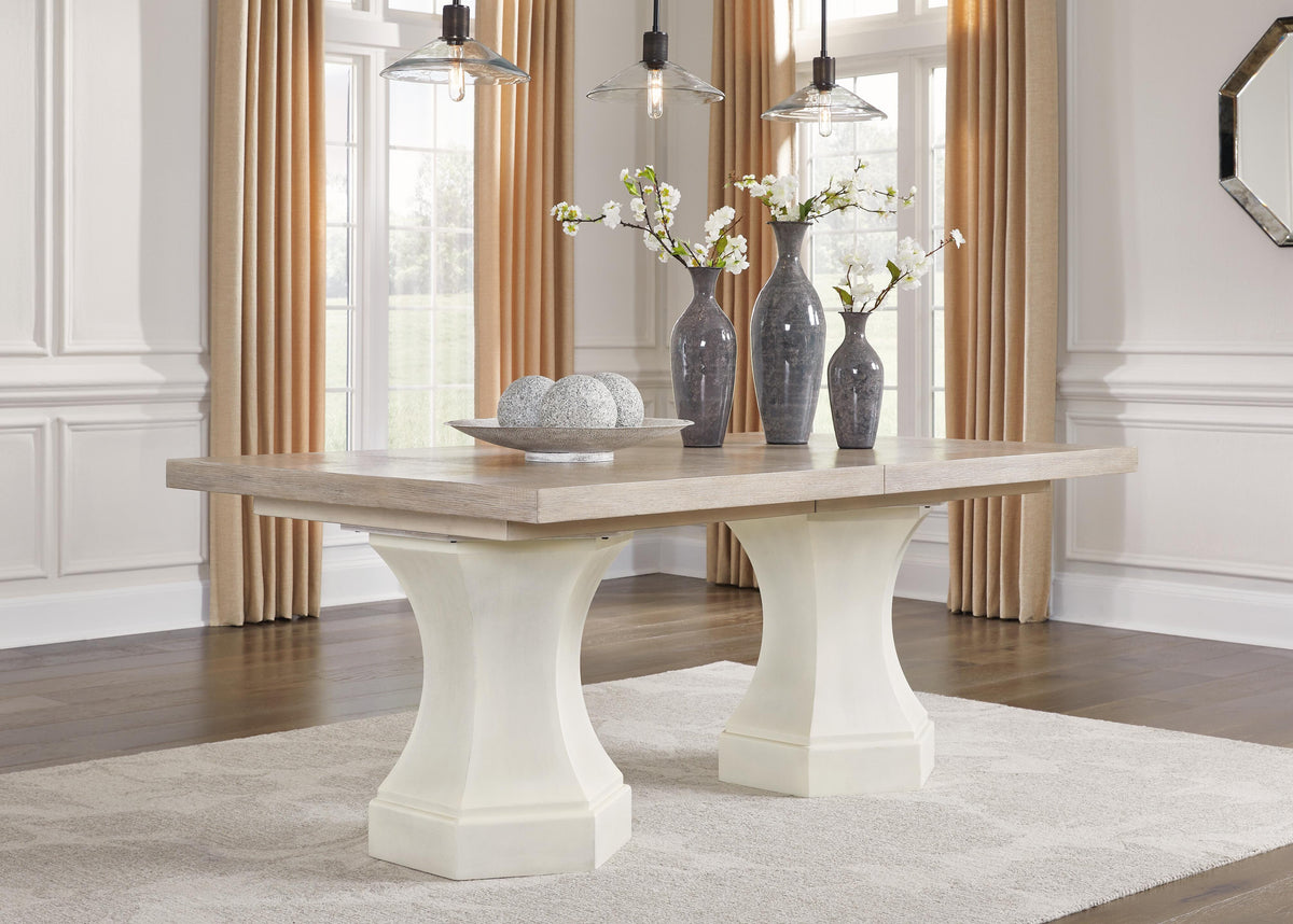 Ashfield Extension Dining Table and 4 Chairs