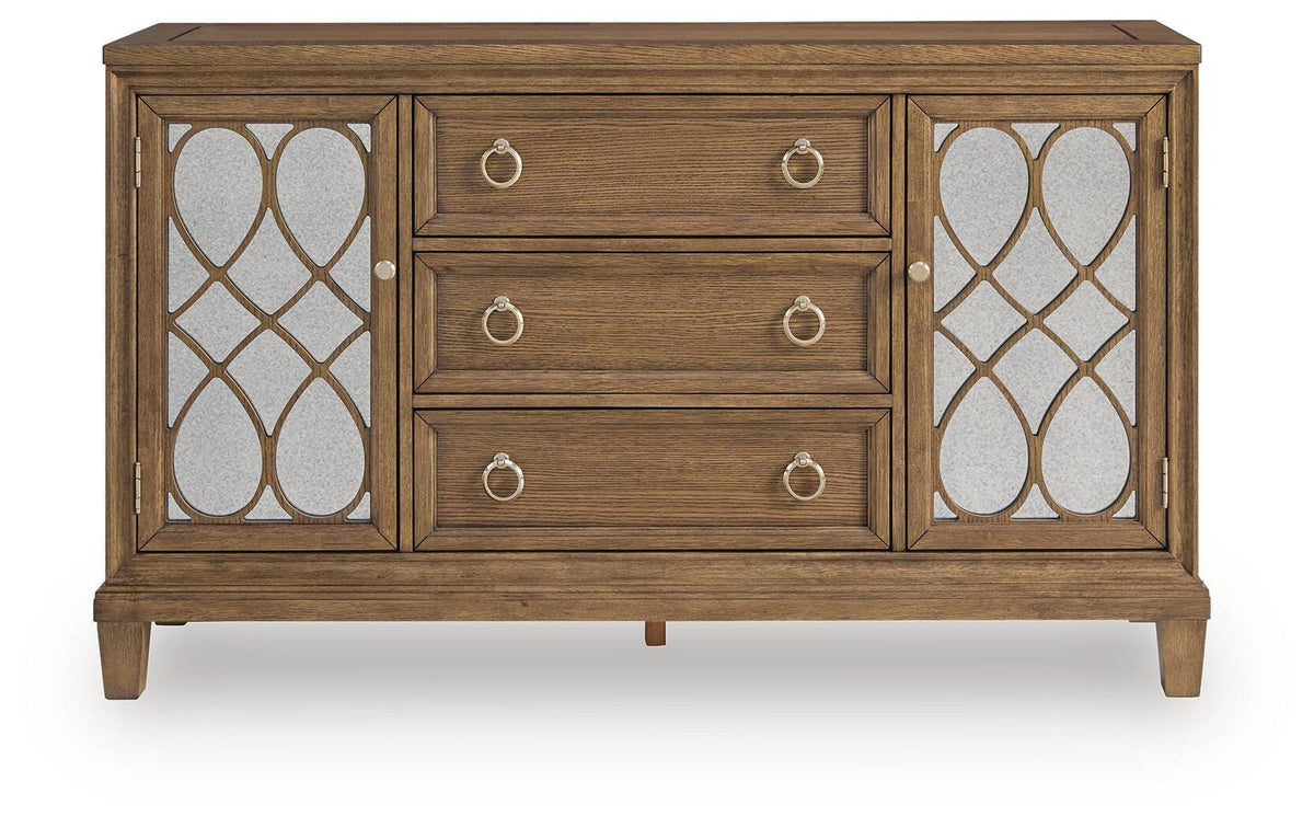 Ashfield Dining Server in Brown