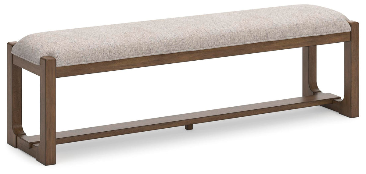 Merrigan Dining Table with 4 Chairs and Bench