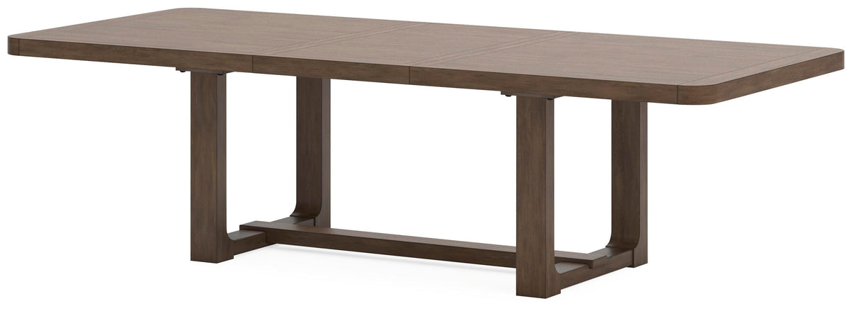 Merrigan Dining Table with 4 Chairs and Bench