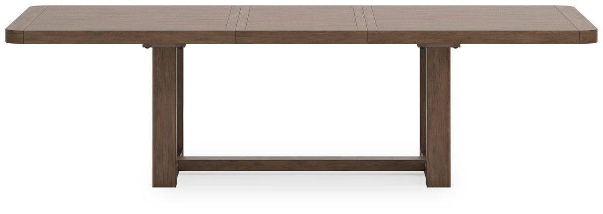 Merrigan Dining Table with 4 Chairs and Bench