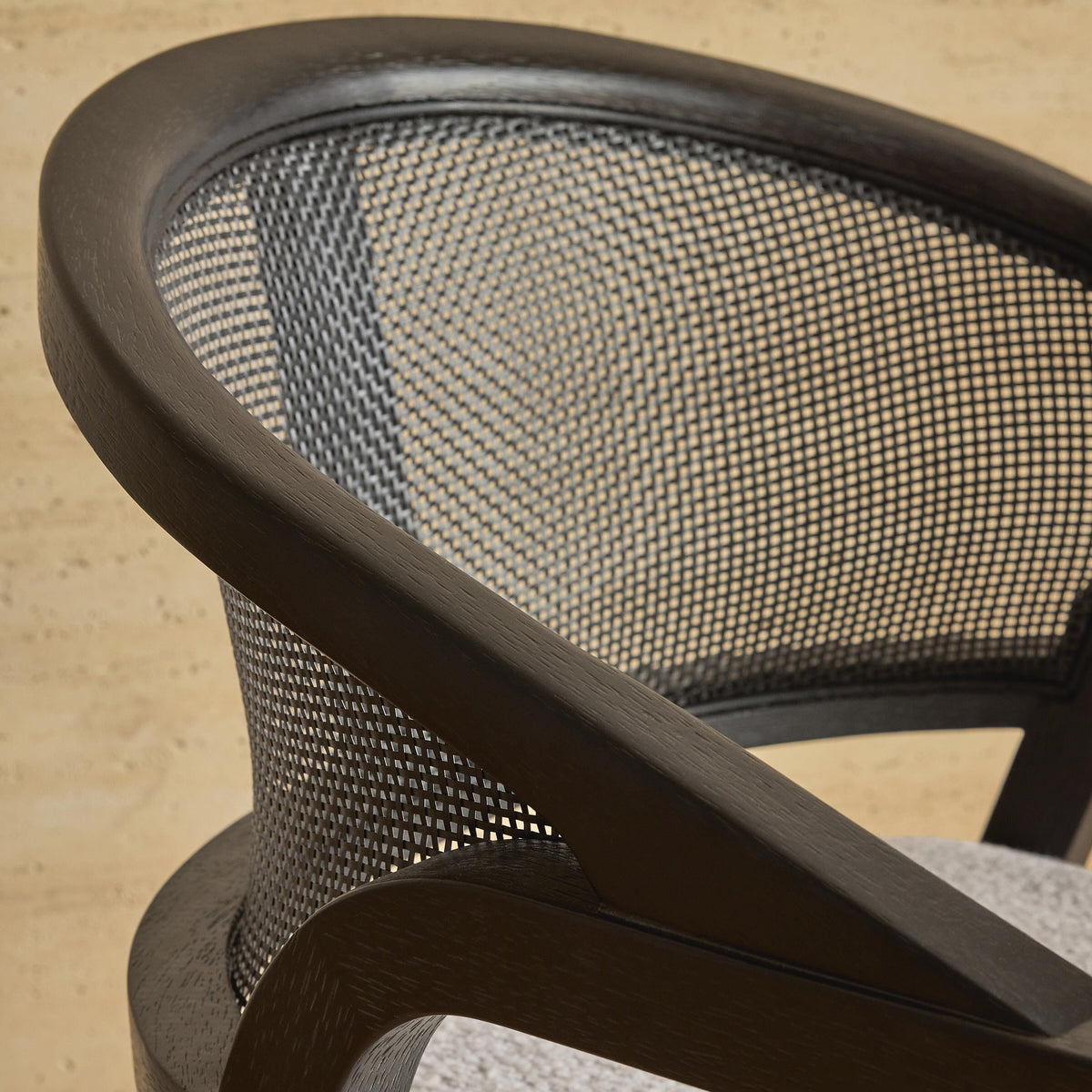 Solerno Dining Chair in French Black