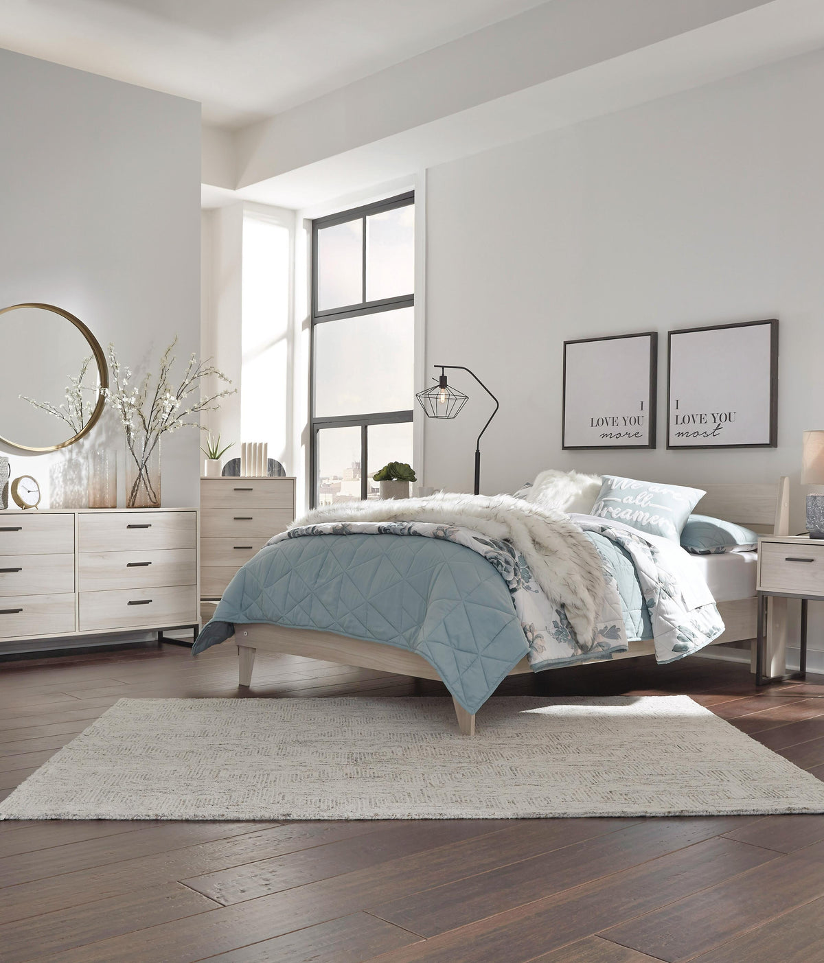 Colby Full Panel Platform Bed