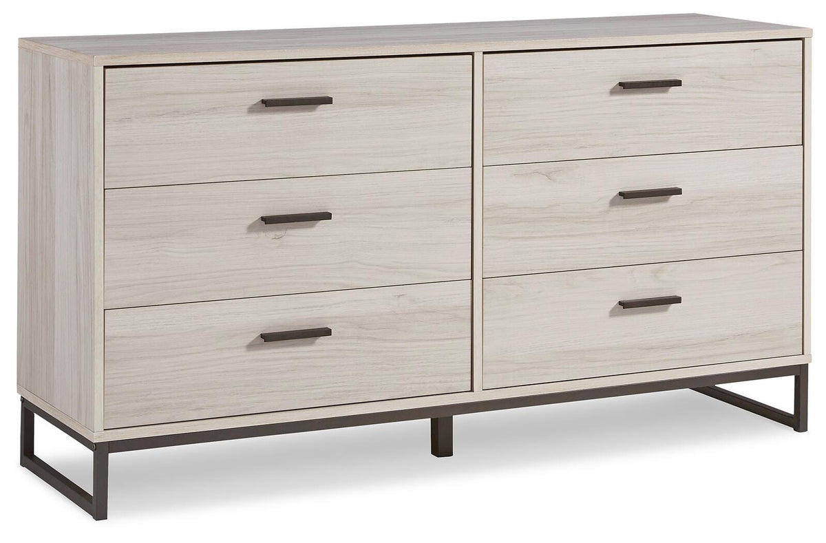 Colby Queen Panel Platform Bed with Dresser and Nightstand